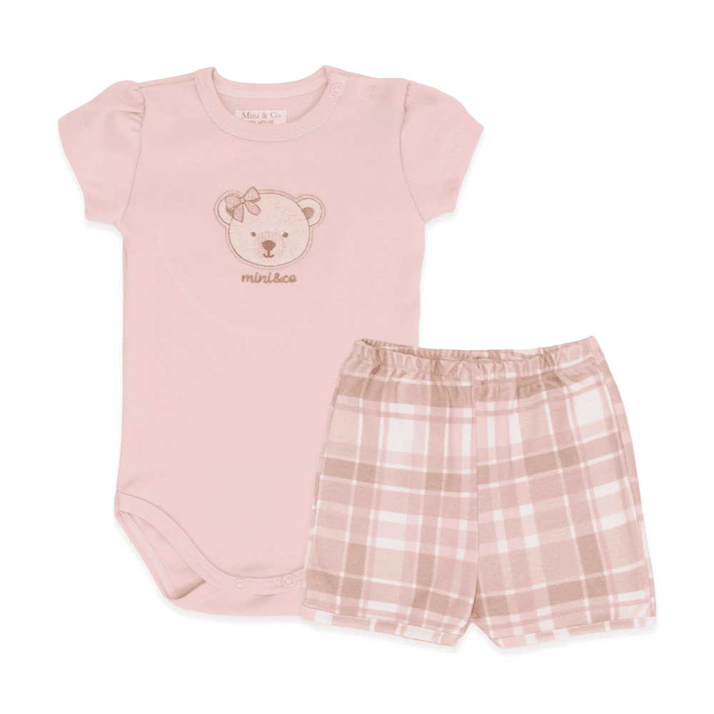 Blush Bear Baby Set