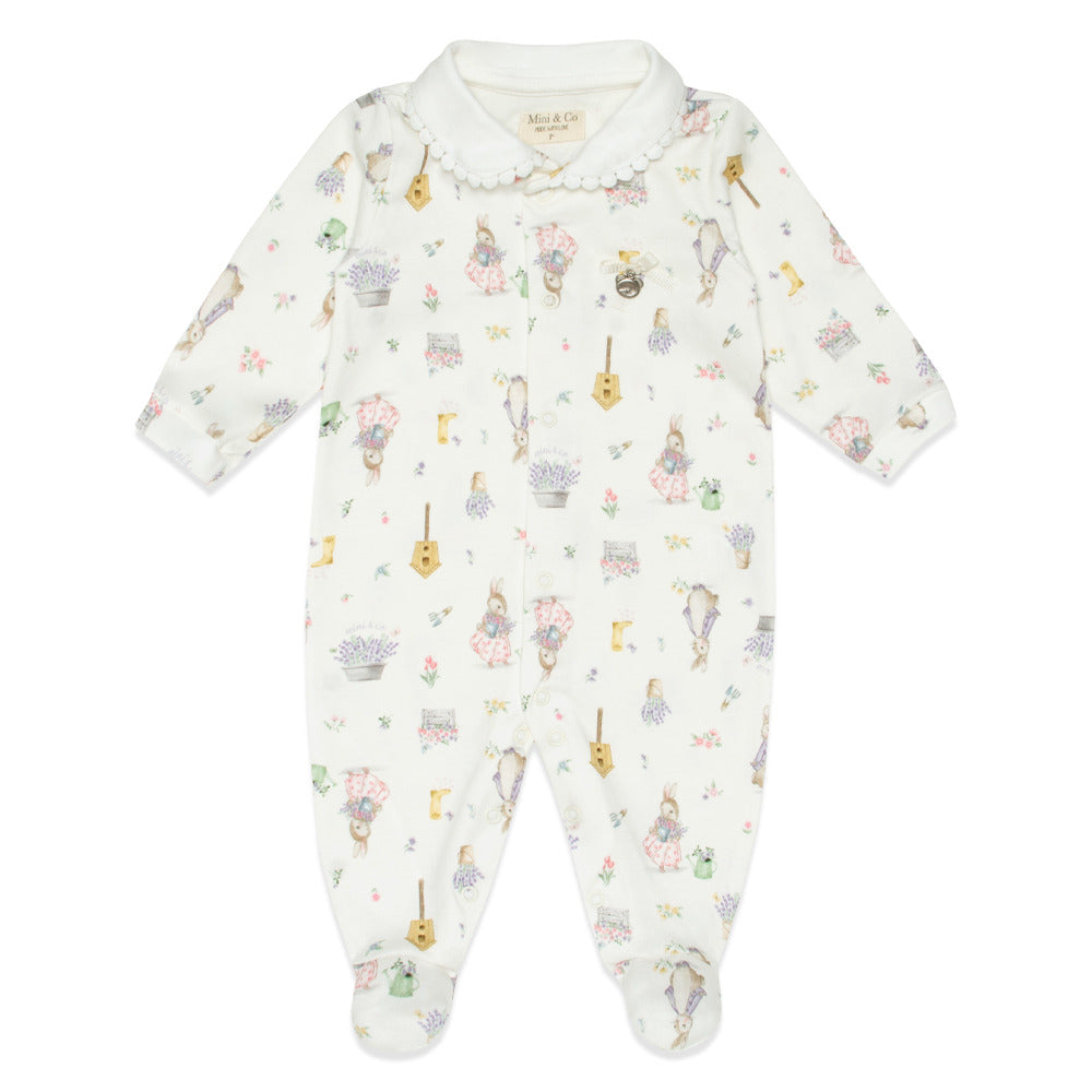 Garden Bunny Footed Sleeper