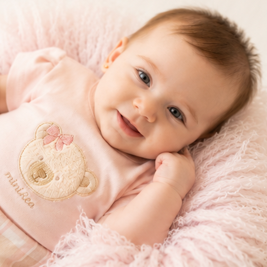 Blush Bear Baby Set