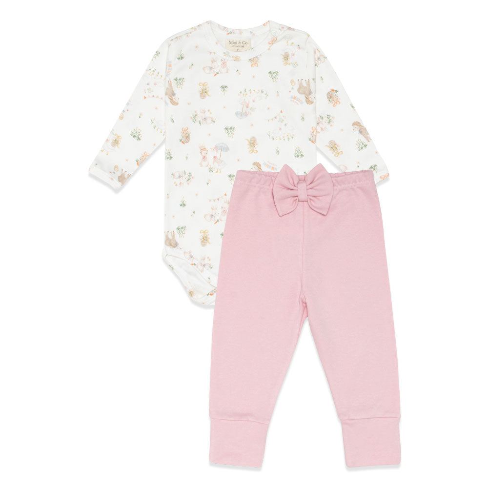 Bunny Picnic Baby Set