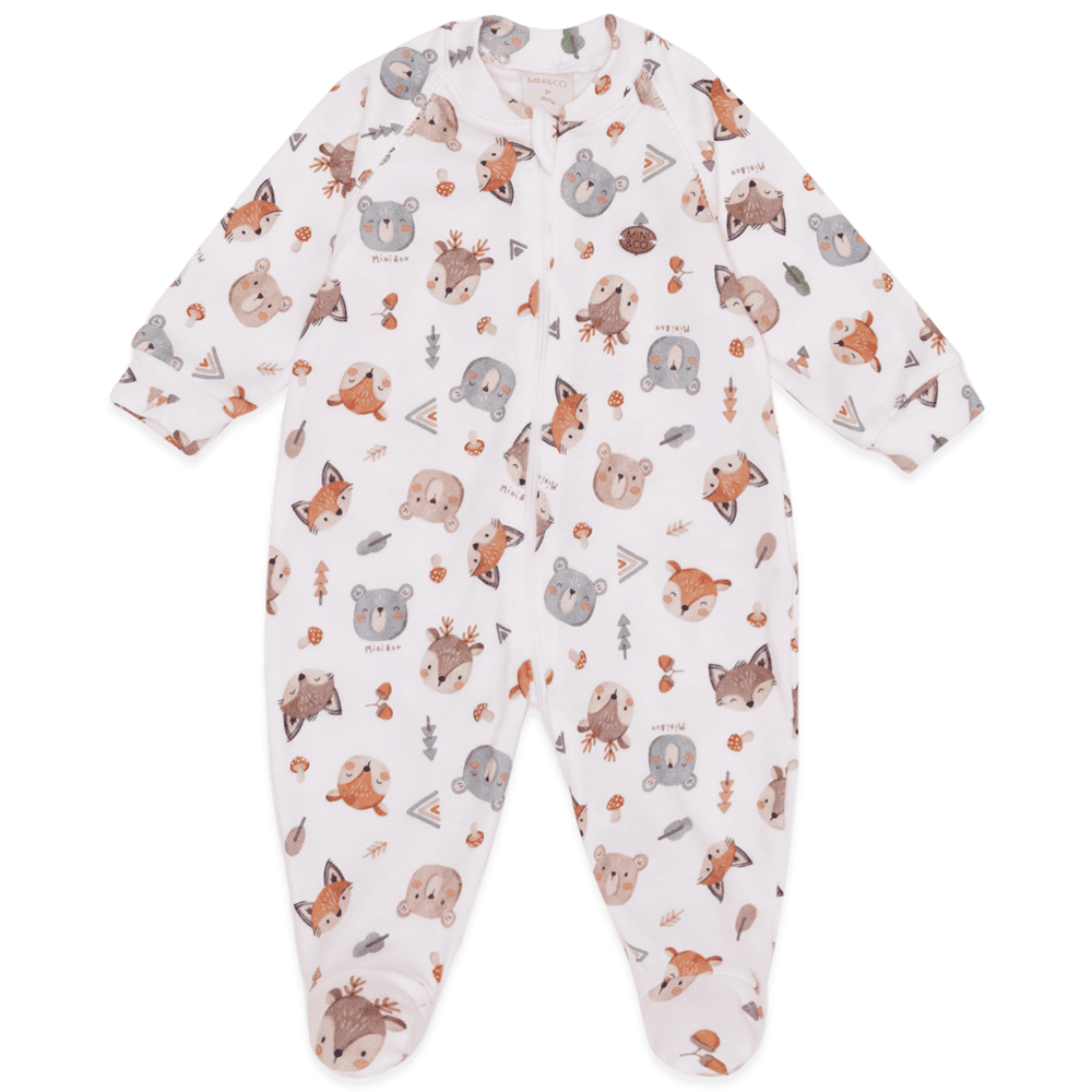 Woodland Friends Zip-Up Sleeper