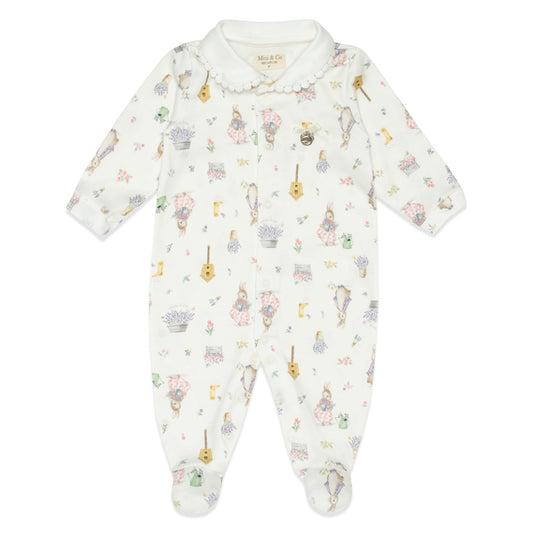 Garden Bunny Footed Sleeper