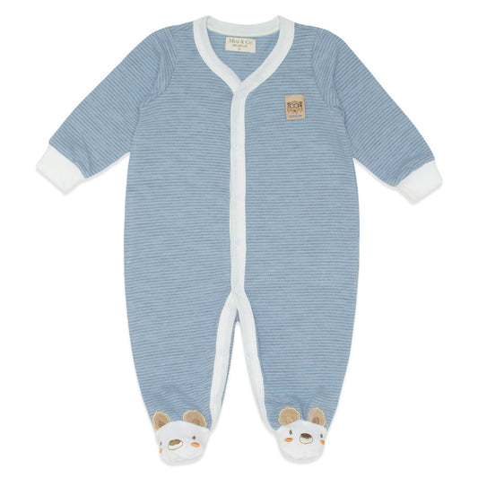 Blue Bear Footed Sleeper