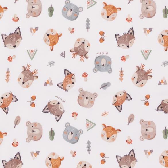Woodland Pocket Baby Romper