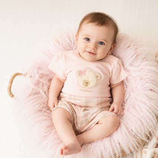 Blush Bear Baby Set