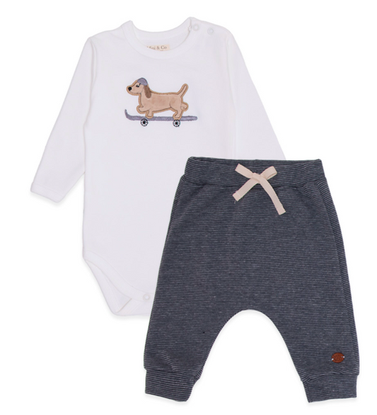 Skater Pup Baby Set