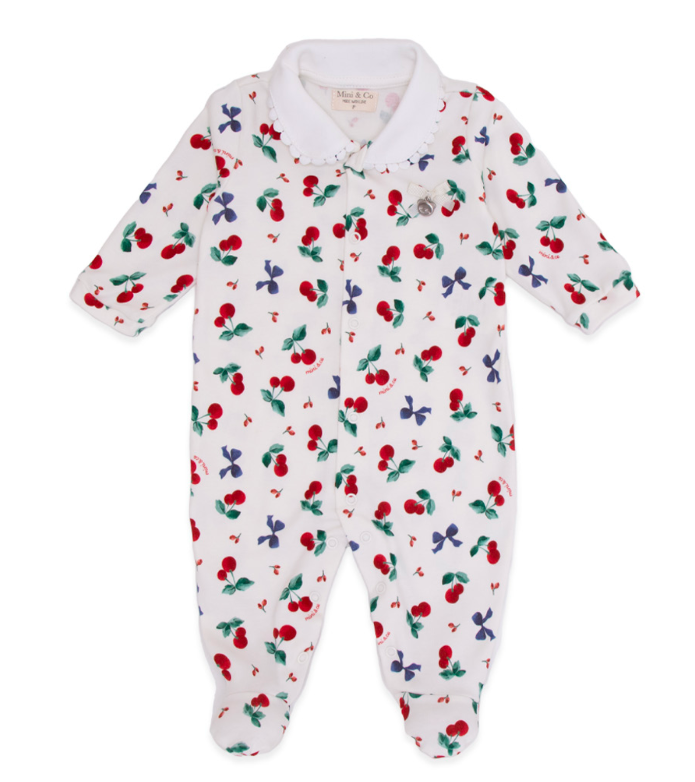 Cherry Garden Footed Sleeper