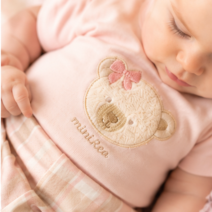 Blush Bear Baby Set